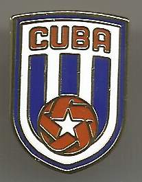 Badge Football Association Cuba NEW